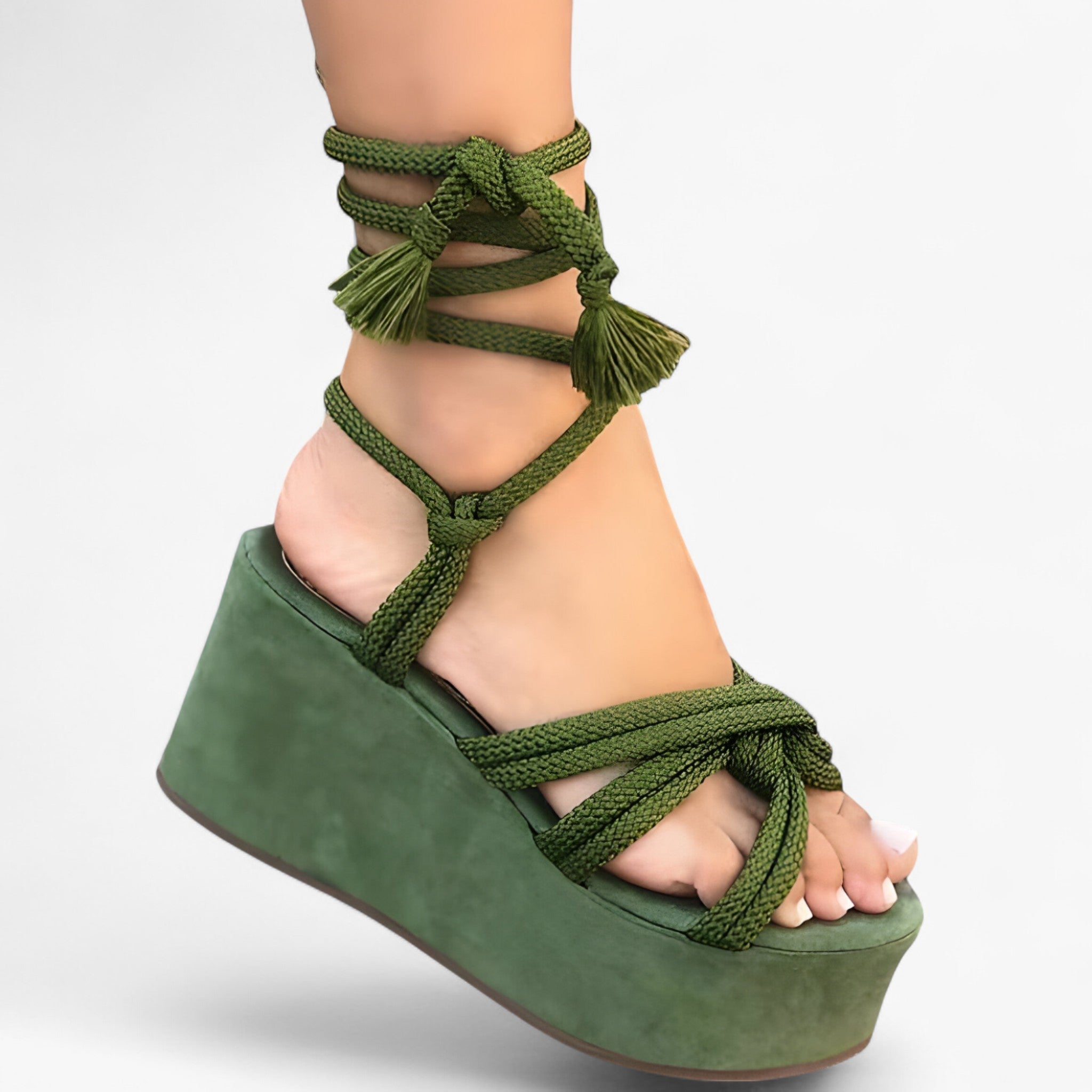 Maddie | Sandali con lacci - Stile e comfort