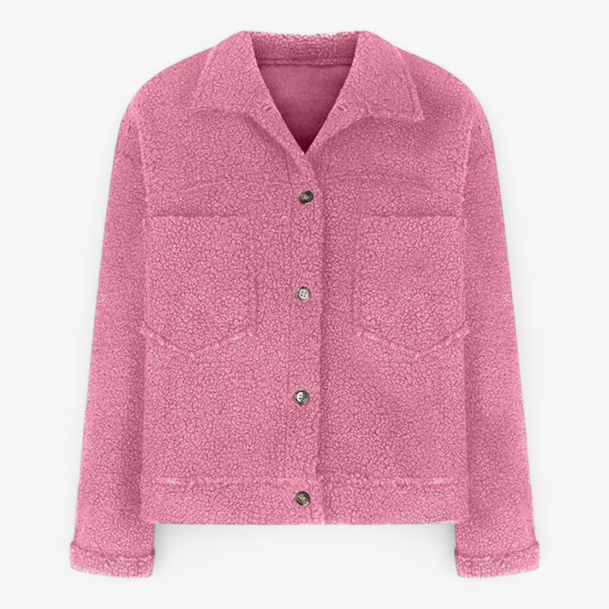 Aria | Giacca in lana - accogliente ed elegante - Rosa - - Concept Palermo