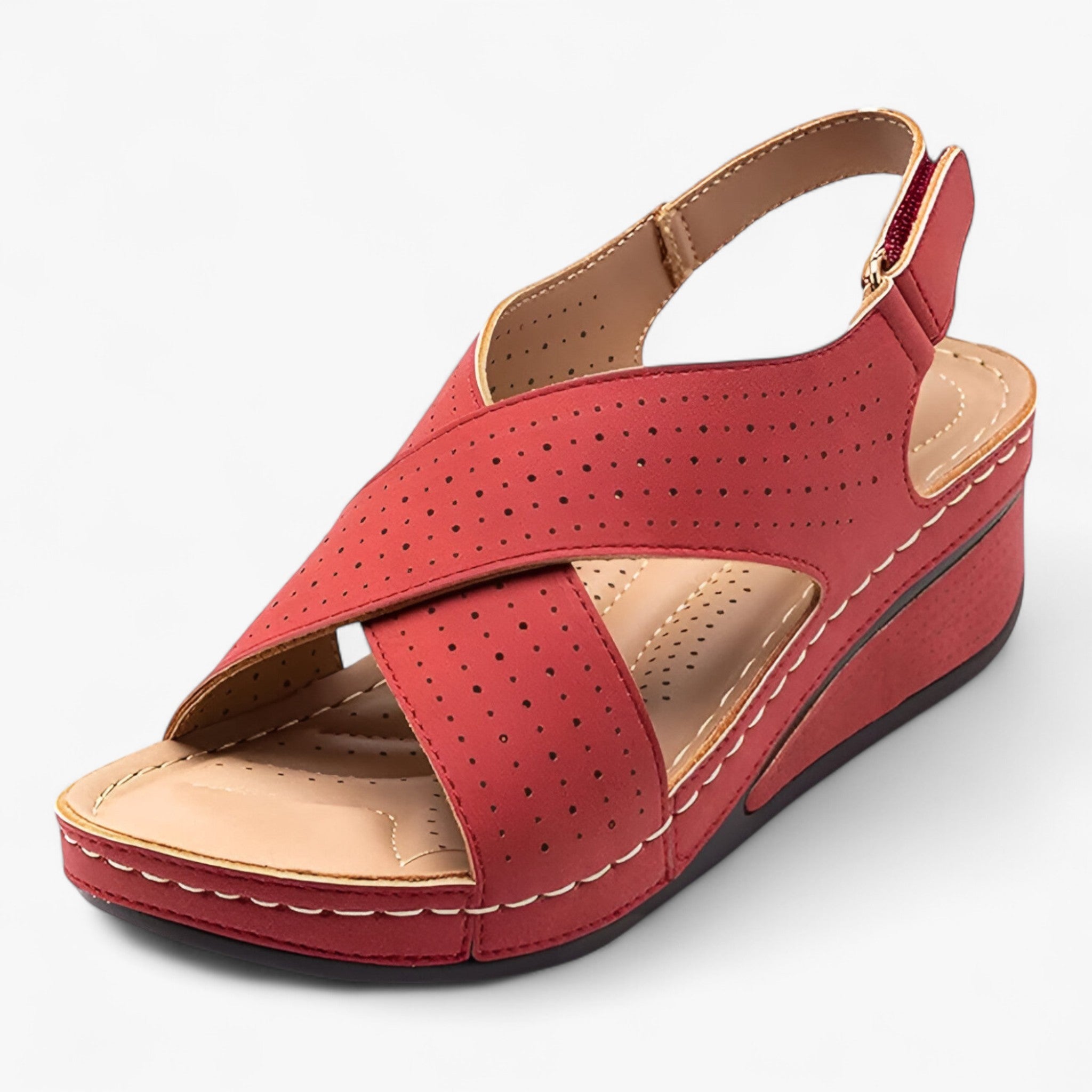 Katherine | Sandali con zeppa - Tendenza e Raffinato