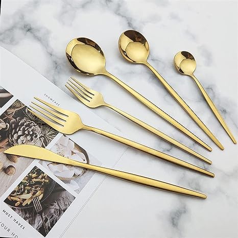 Torin - 36 pezzi di posate minimaliste - - cutlery cutlery sets Flatware Sets forks knives minimalist cutlery spoons stainless steel teaspoons - Concept Palermo