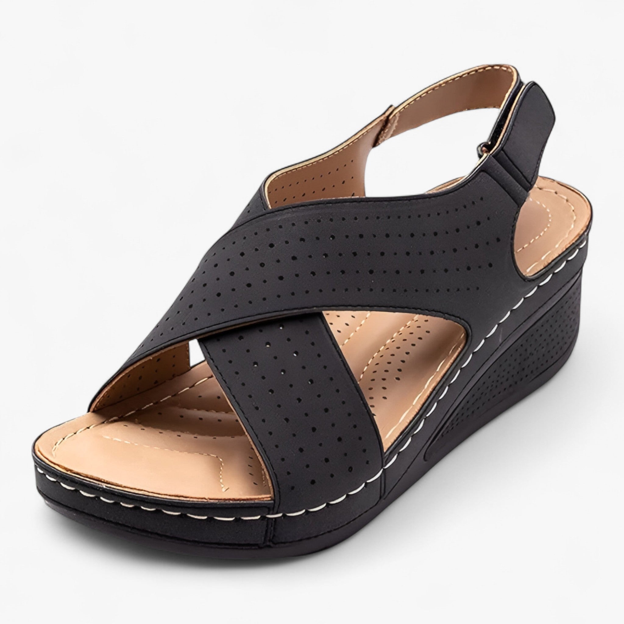 Katherine | Sandali con zeppa - Tendenza e Raffinato