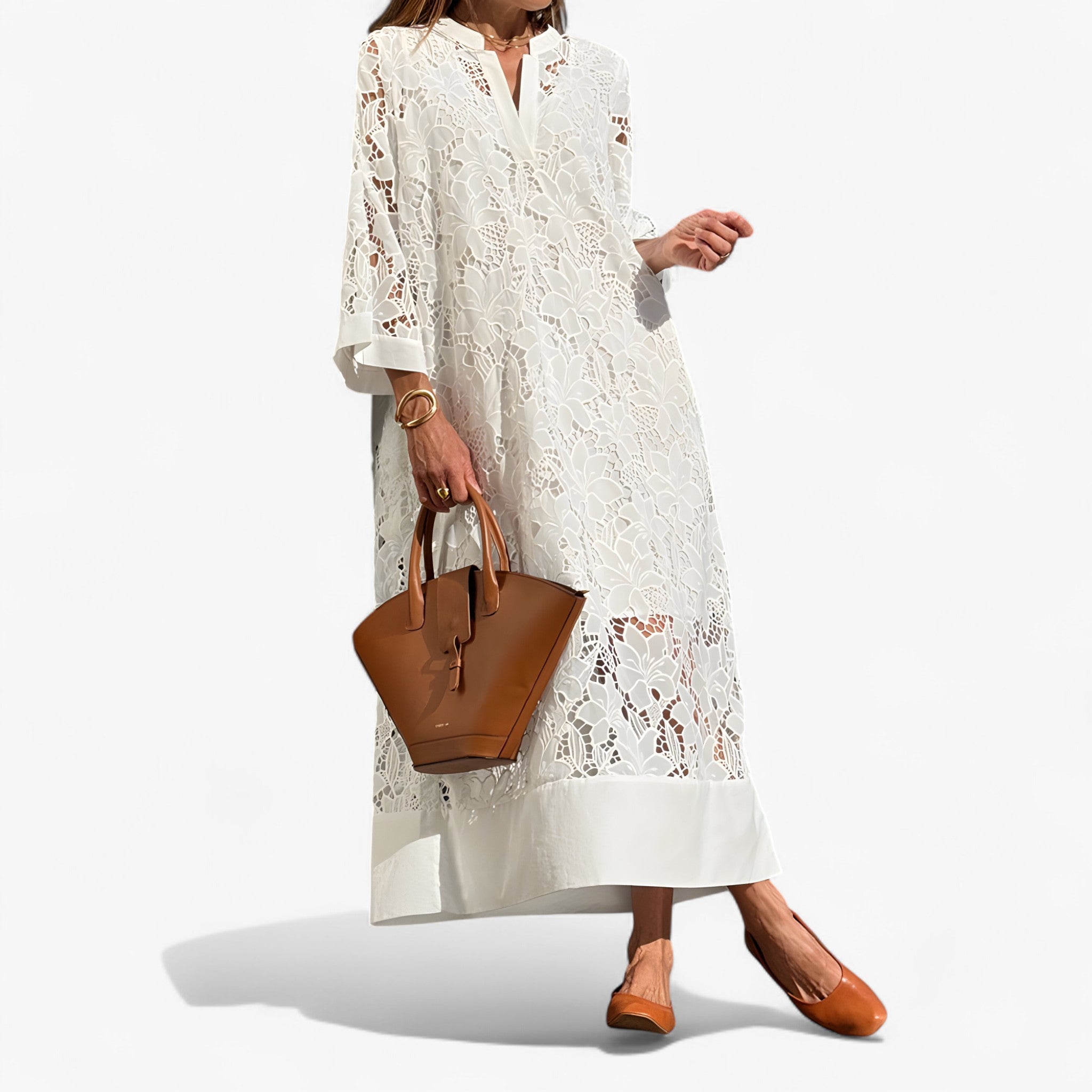 Vicky | Elegante Abito in Pizzo - - - Concept Palermo