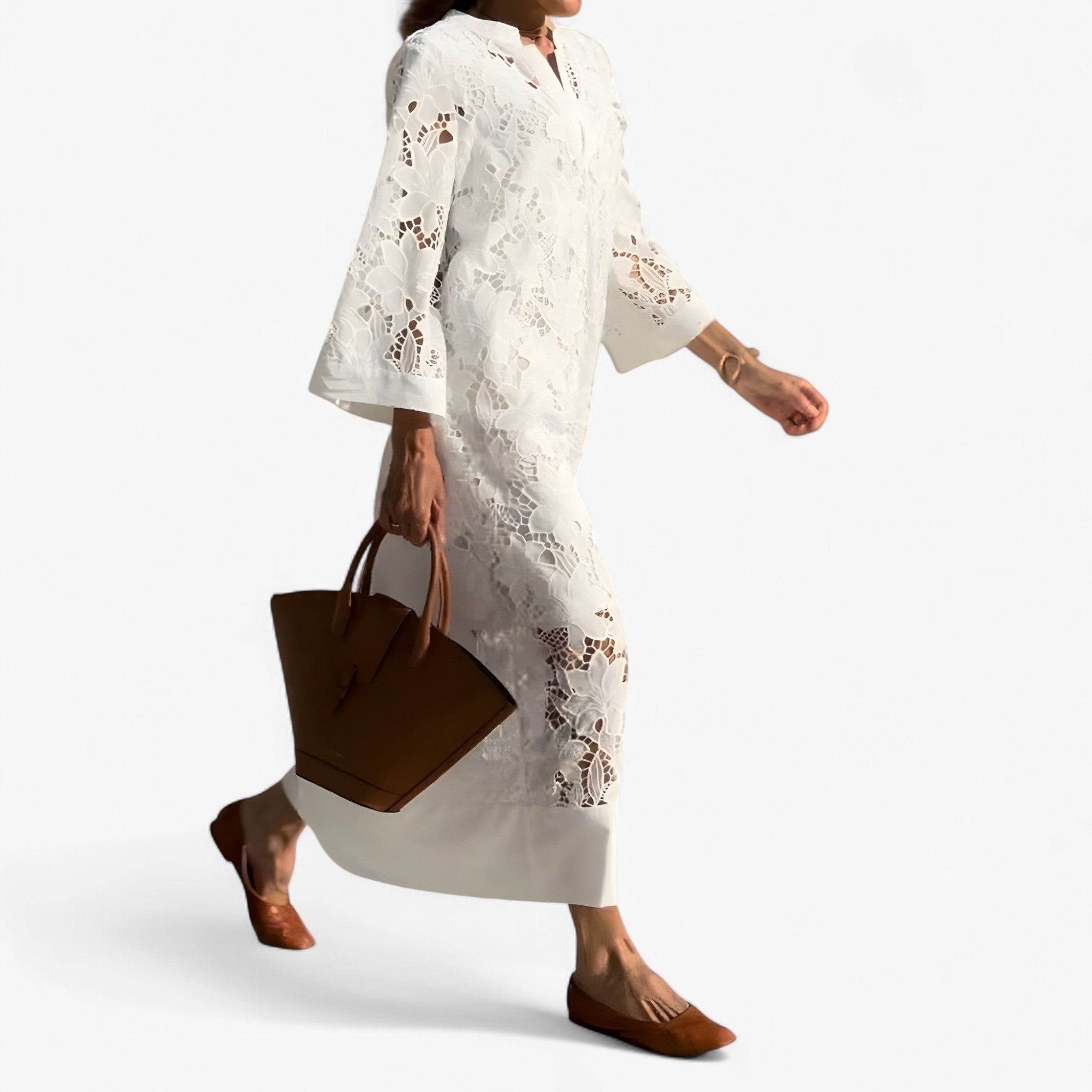 Vicky | Elegante Abito in Pizzo - - - Concept Palermo