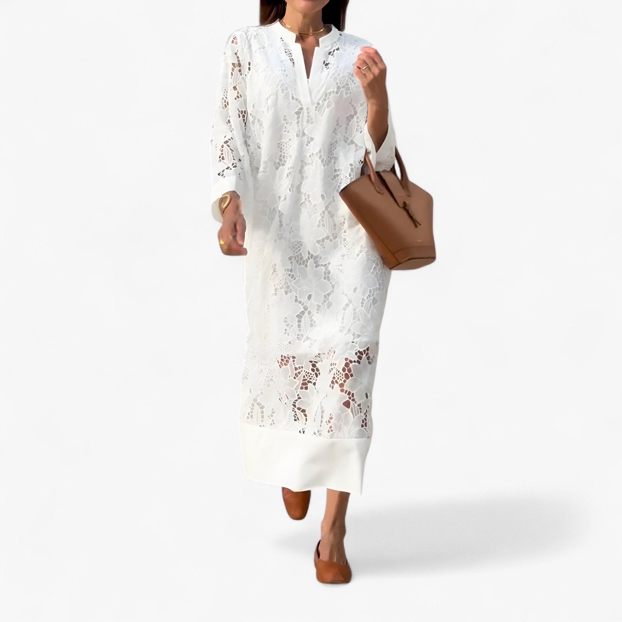 Vicky | Elegante Abito in Pizzo - - - Concept Palermo