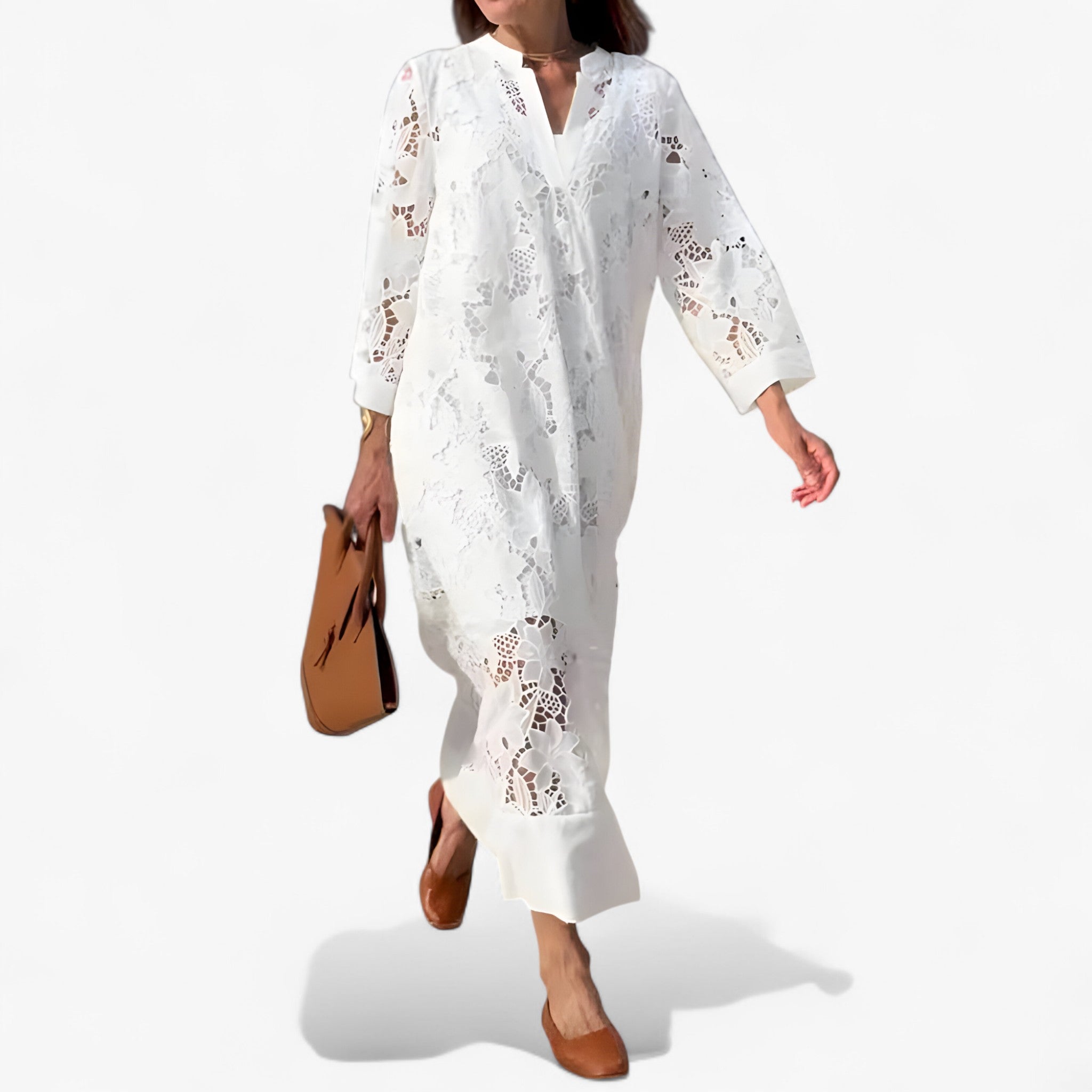 Vicky | Elegante Abito in Pizzo - - - Concept Palermo