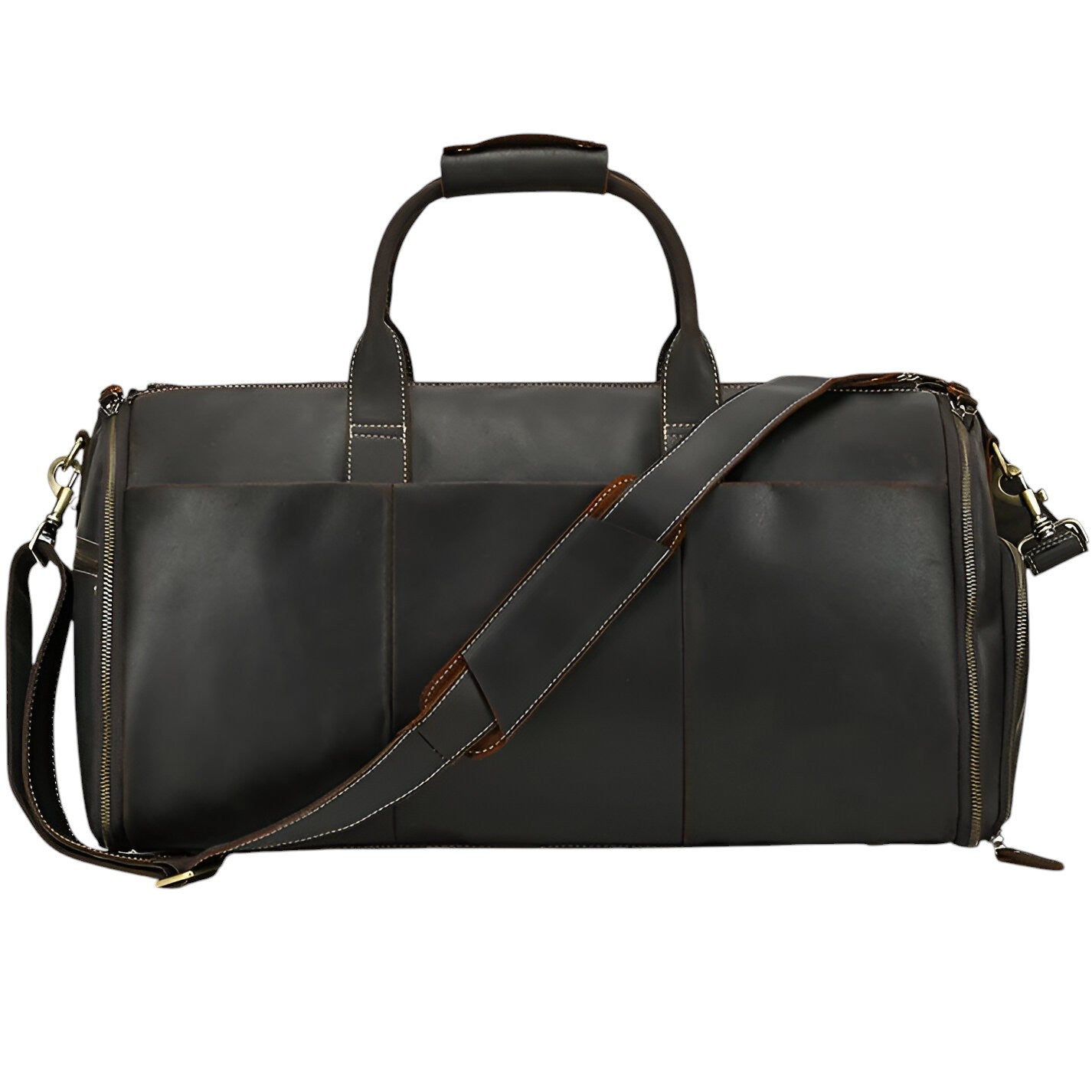 Lorenzo | Borsa da Viaggio in Pelle Piena di Alta Qualità - - - Concept Palermo