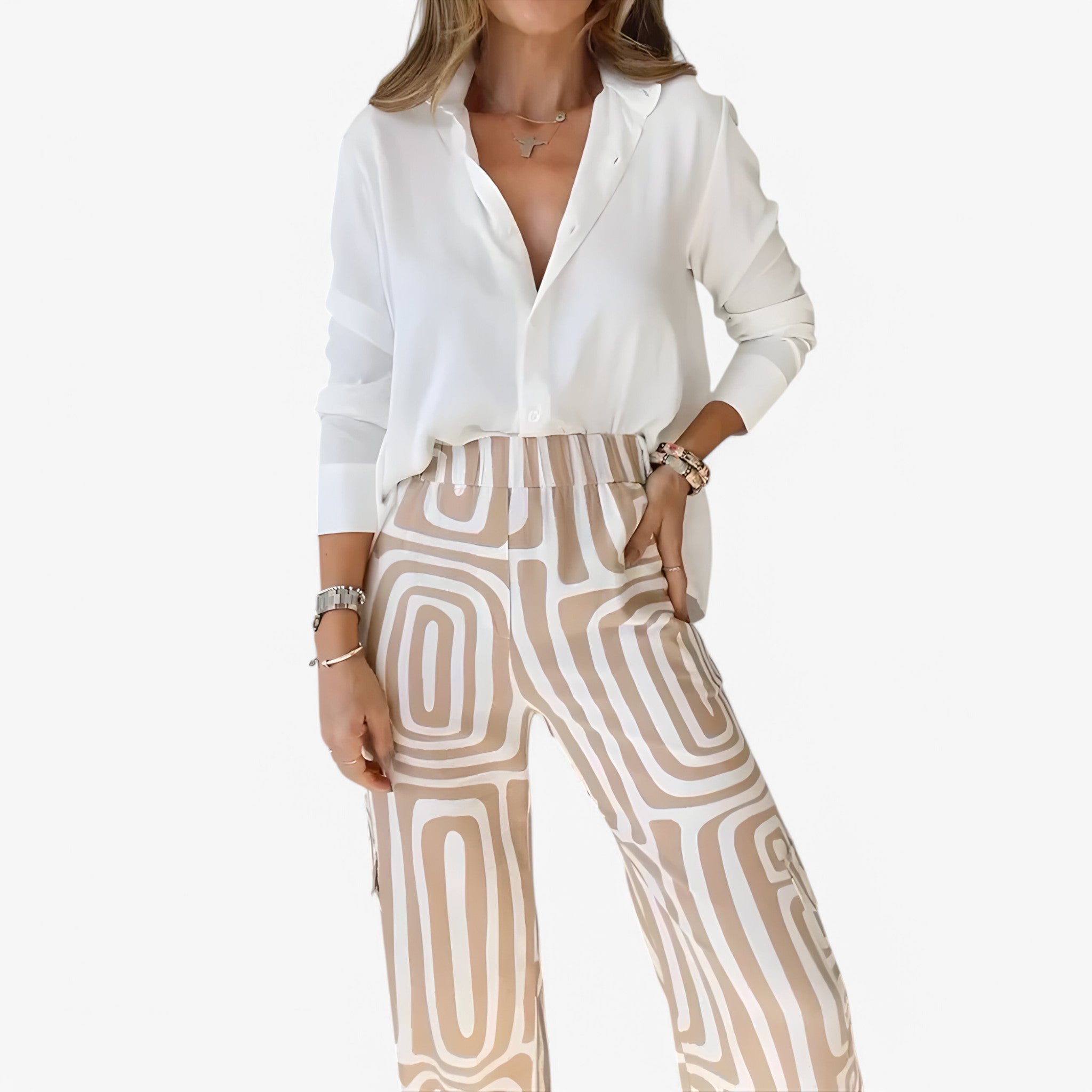 Isabella | Tuta da ufficio 2 pezzi - Elegante e professionale - - candela clothing sets Fashion women - Concept Palermo