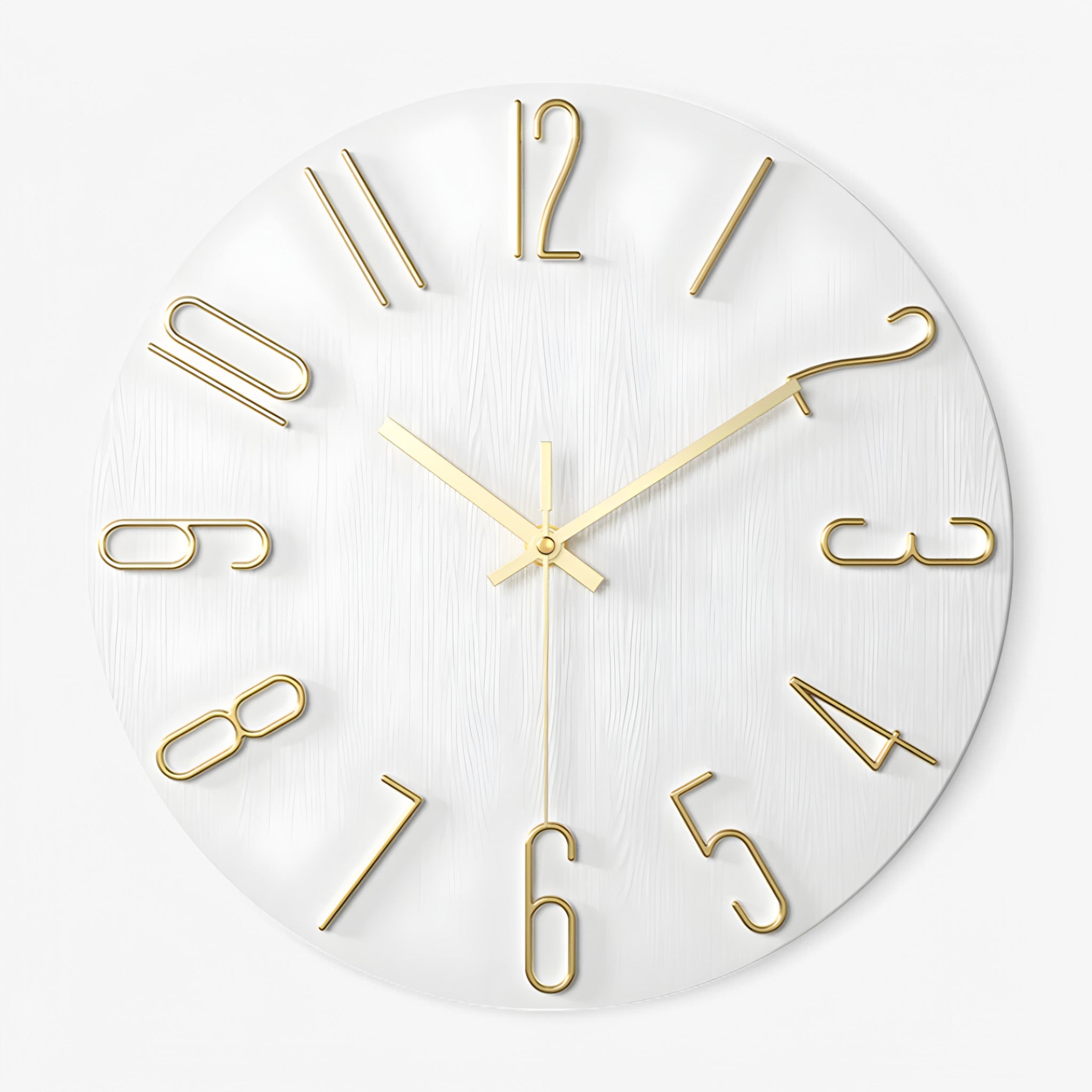 Garry | Orologio da Parete Moderno - Oro - P254 - Concept Palermo