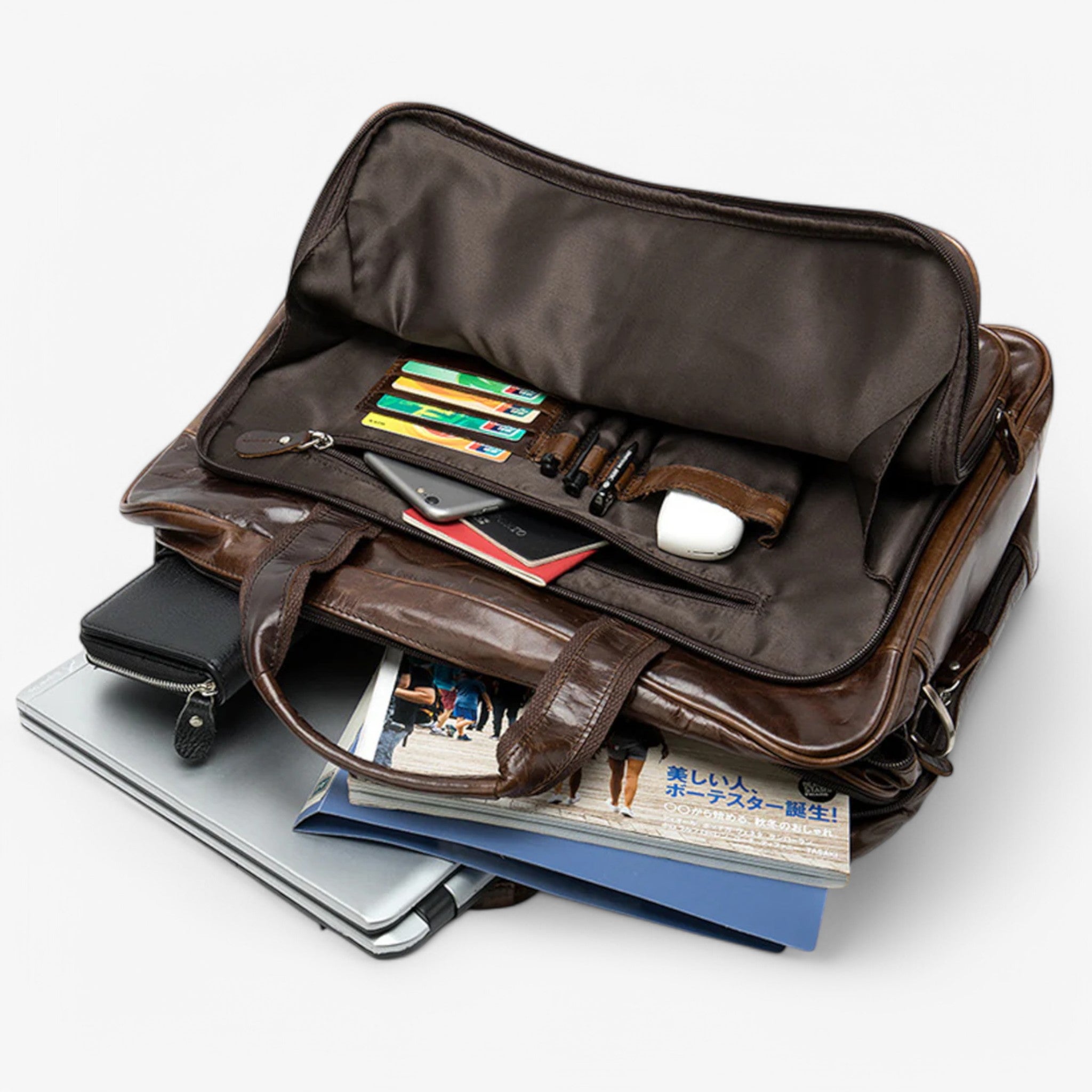Marco | Borsa in Pelle con Tracolla - - - Concept Palermo