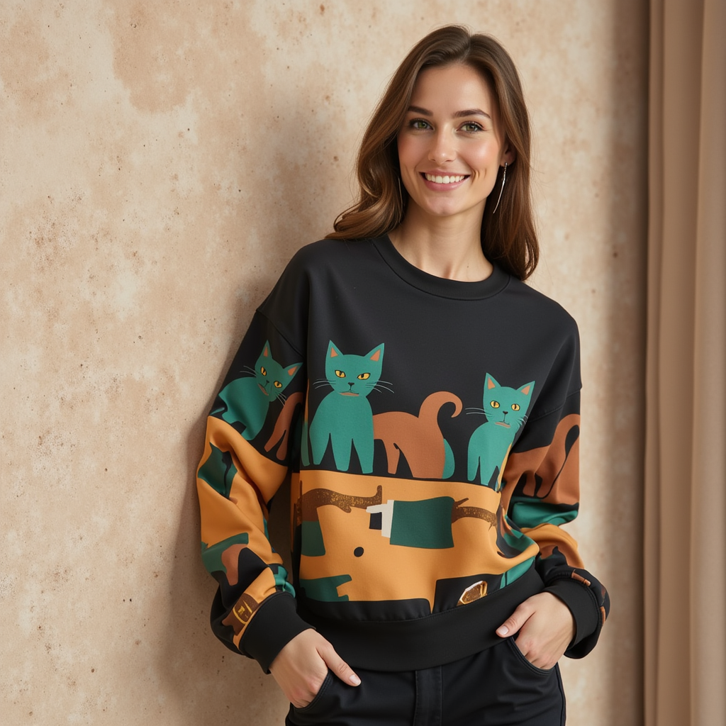 Kyla | Maglione Kattens Måneskin - - - Concept Palermo