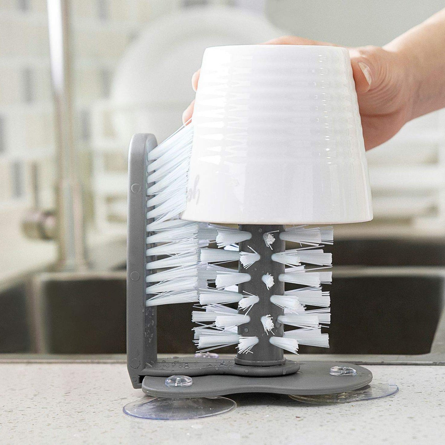 Spazzola per vetri a 360°™ - - brush glass brush - Concept Palermo