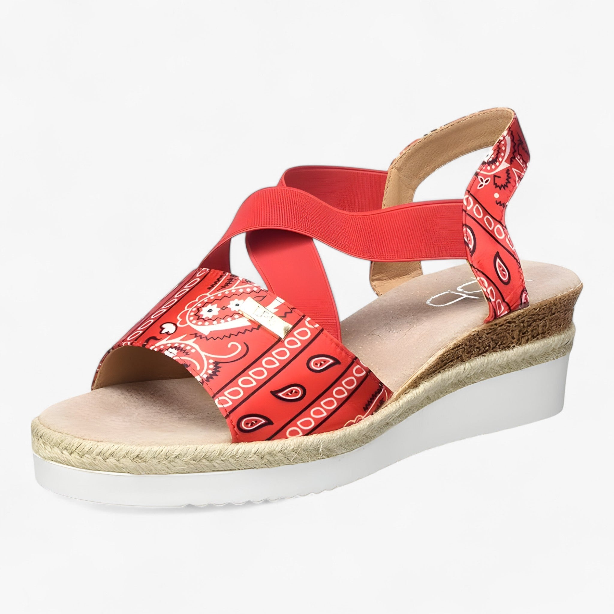 Lina | Sandali da spiaggia con piattaforma - eleganti e comodi