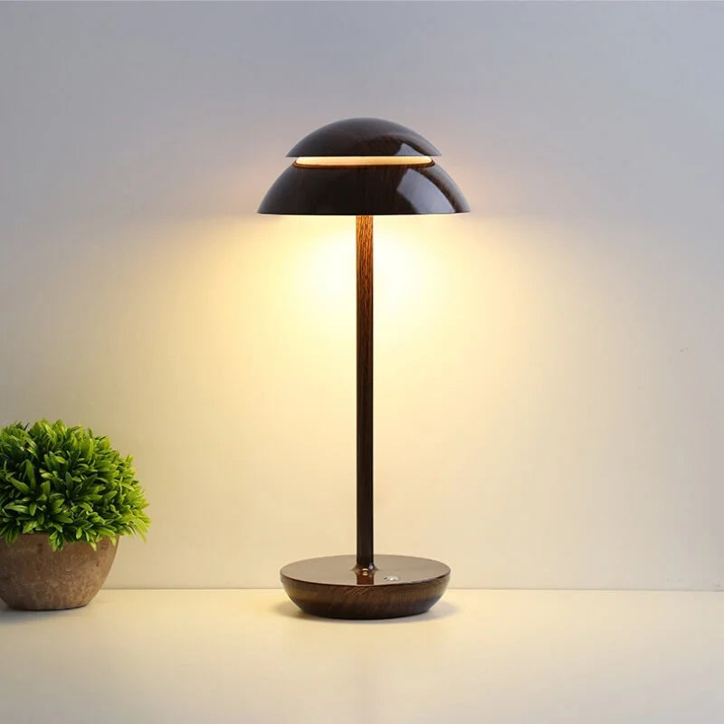 Lampada Prestige | Luminosa Prestige - Noce - Tischlampen - Concept Palermo