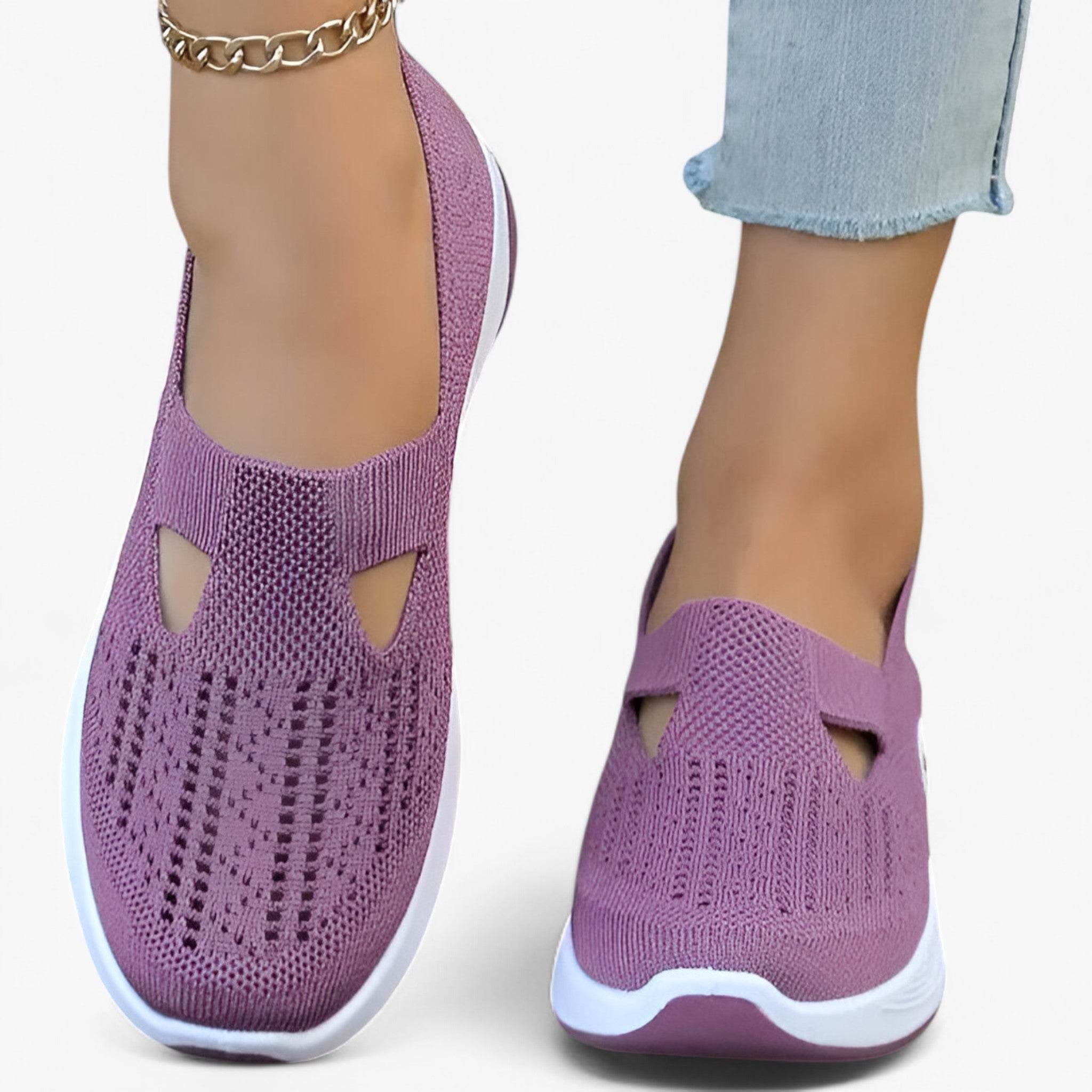 Clare | Scarpe morbide – Leggere e ammortizzate - Viola - - Concept Palermo
