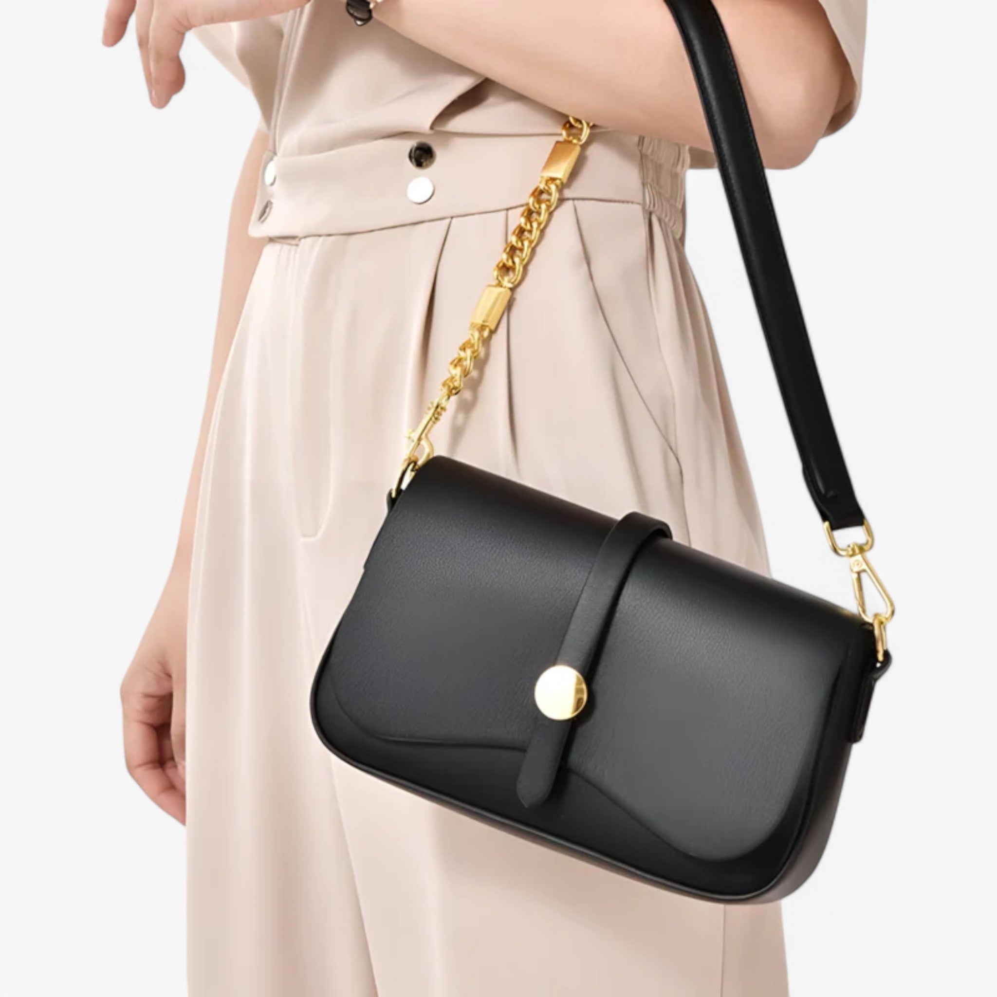 Kenzie | Borsa a tracolla in pelle vegana - - - Concept Palermo