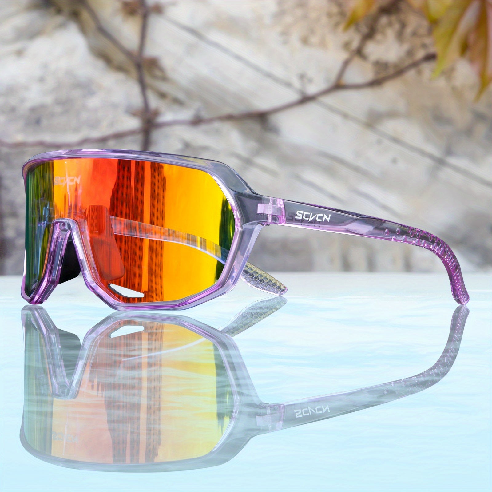 SCVCN-occhiali da sole di lusso antivento per biciclette da uomo - Colore #14 - mens sunglasses Polarized man sunglasses Sunglasses - Concept Palermo