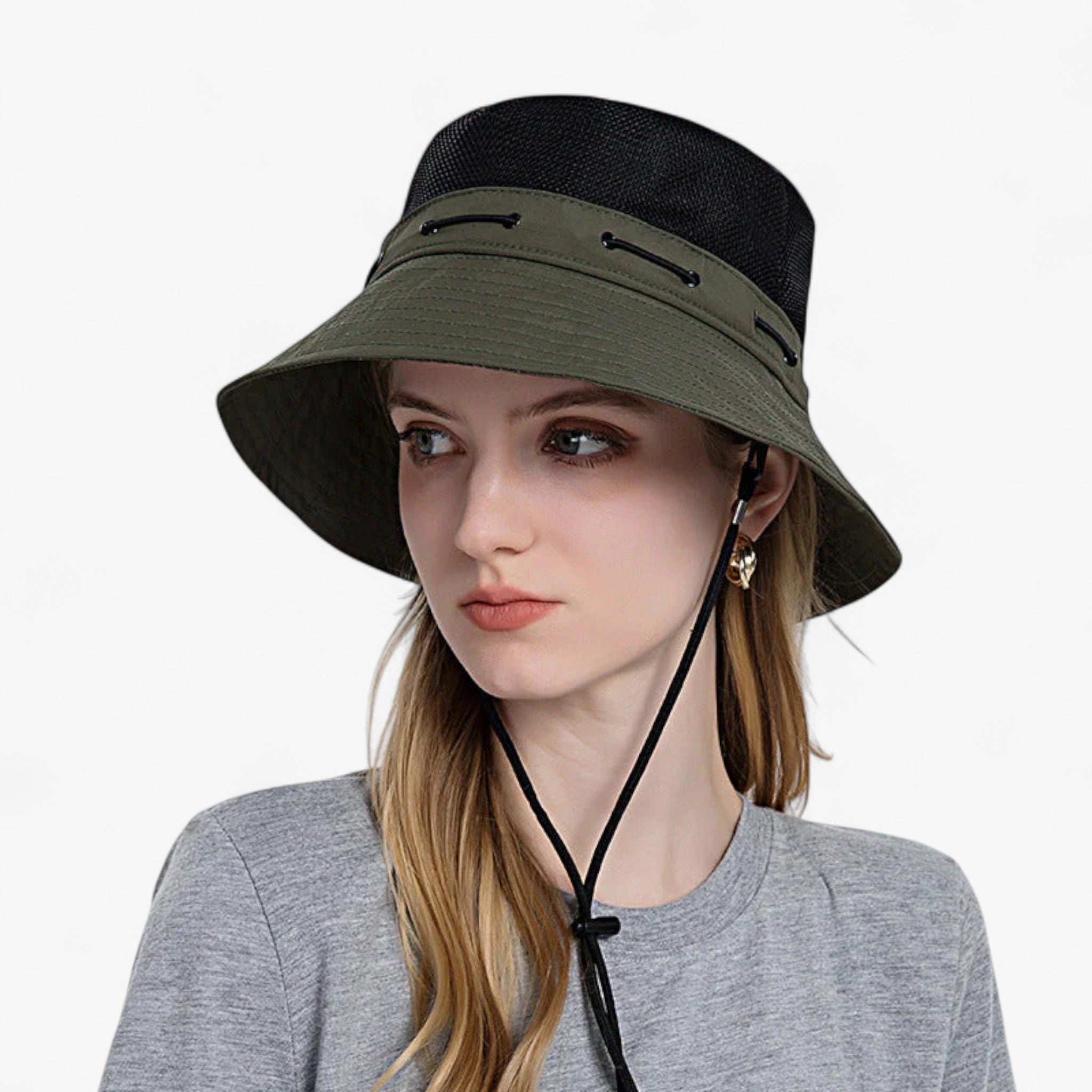 Veala | Cappello da sole traspirante - Verde - bucket hats hats - Concept Palermo