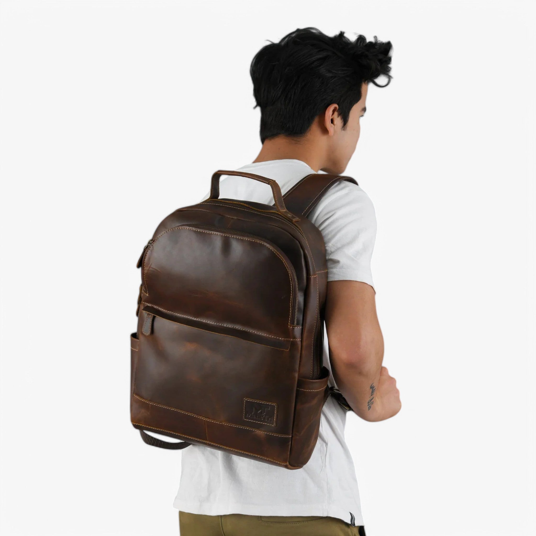 Cambridge | Zaino unisex in pelle di bufalo - - spo-default spo-disabled spo-notify-me-disabled - Concept Palermo