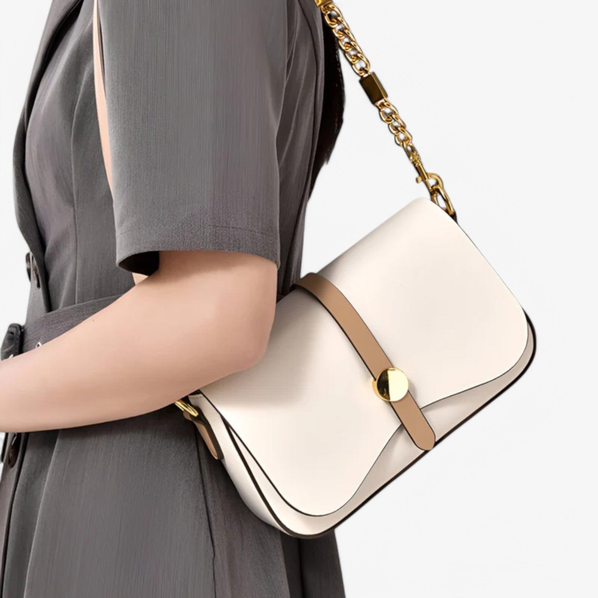 Kenzie | Borsa a tracolla in pelle vegana - - - Concept Palermo