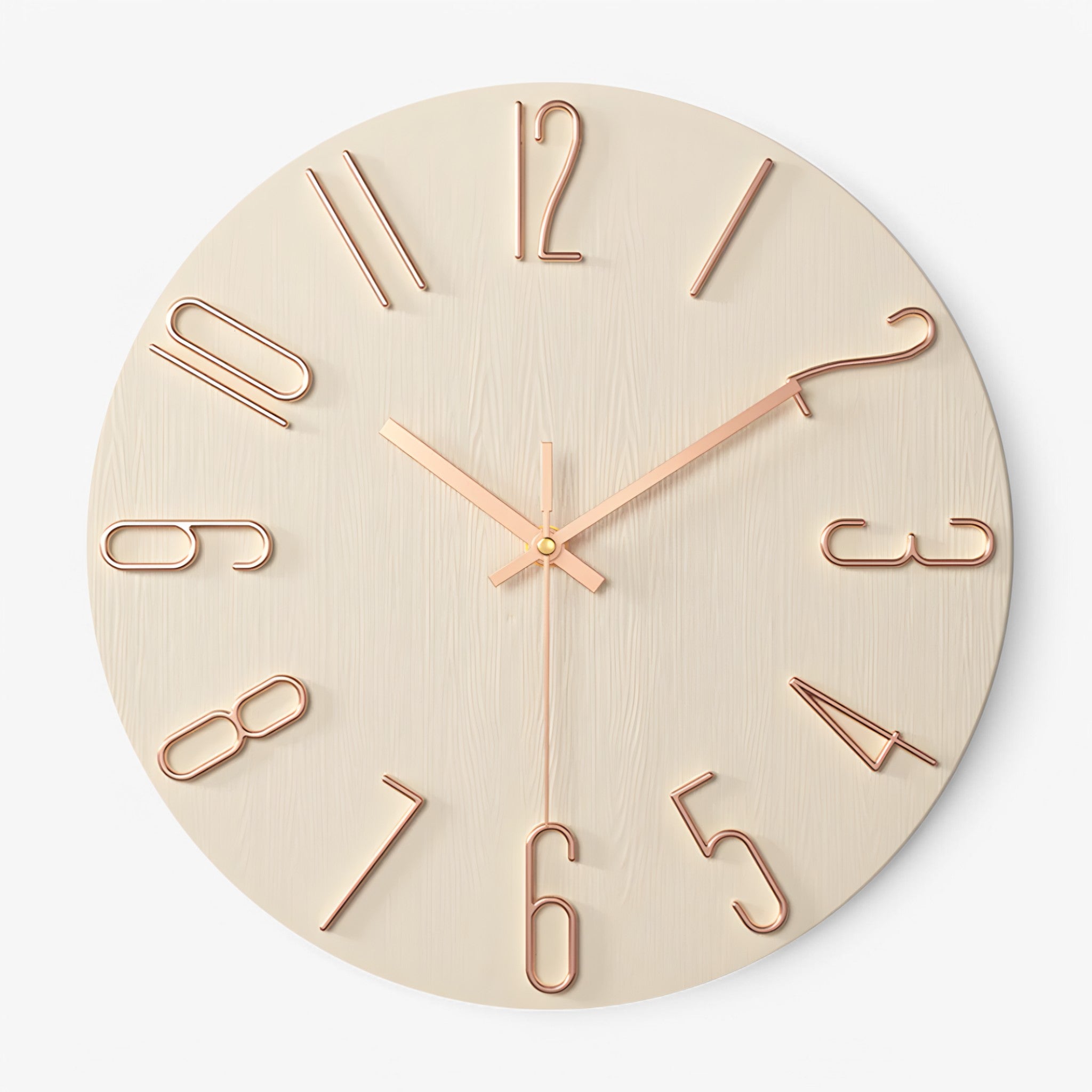 Garry | Orologio da Parete Moderno - Rosa - P254 - Concept Palermo