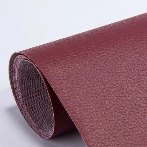 Easyrepair - Cerotti in cuoio autoadesivi - Rosso vino - new_for_google - Concept Palermo