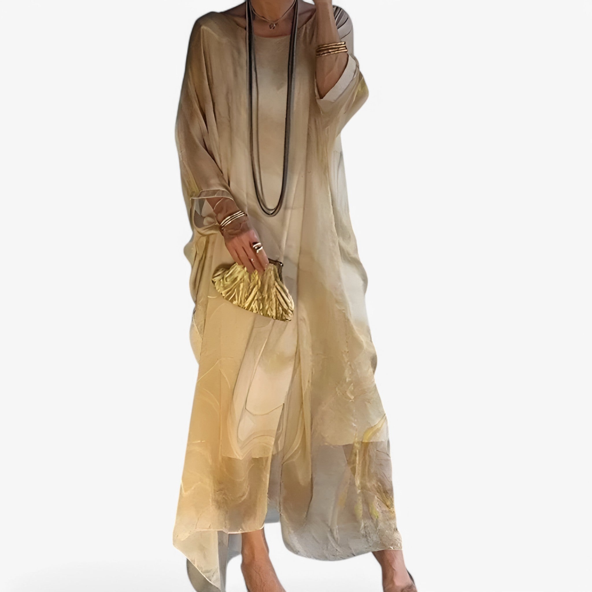 Celeste | Maxi abito in marmo - Unico ed elegante - - new - Concept Palermo