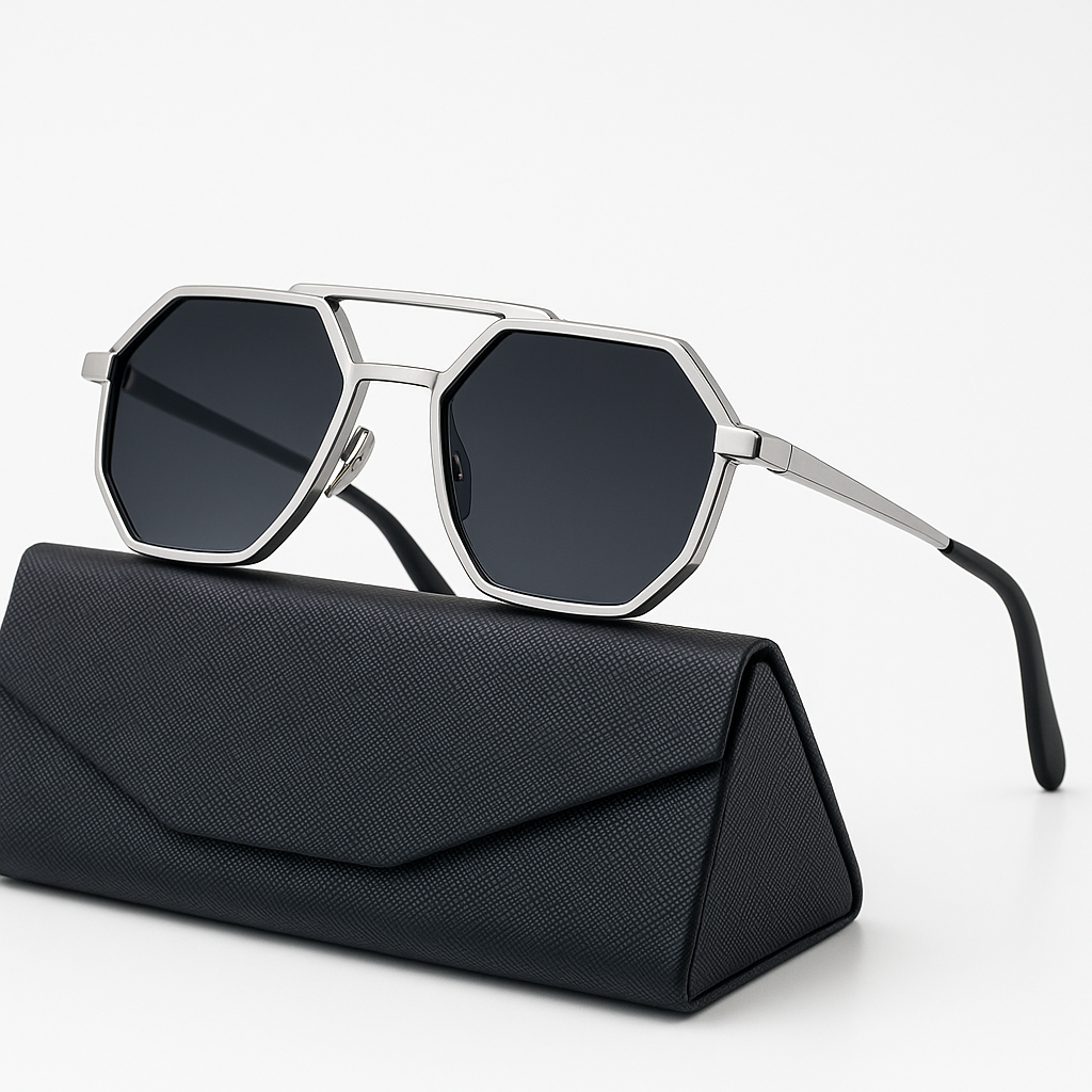 MenzGlass™ | Soluxe occhiali da sole - Proteggi i tuoi occhi dal sole - Argento - Fashion Fashion Sunglasses Sunglasses - Concept Palermo