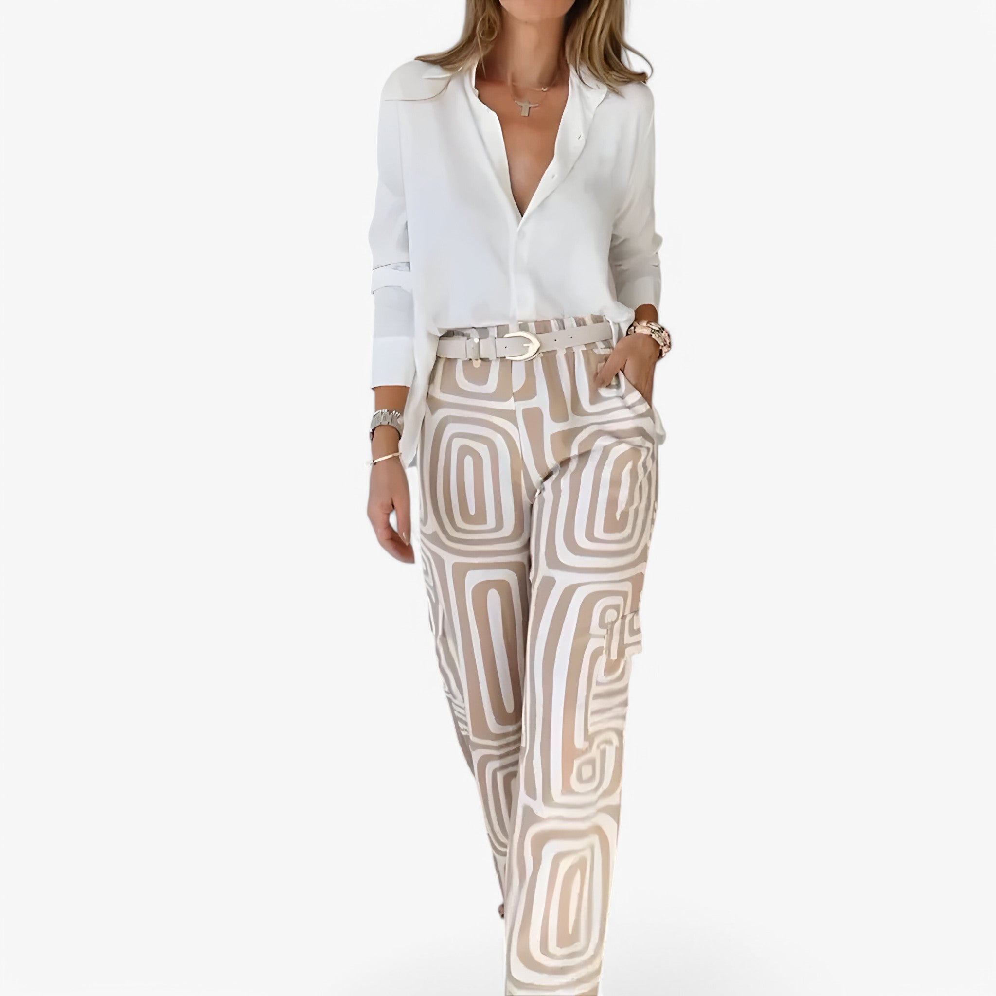 Isabella | Tuta da ufficio 2 pezzi - Elegante e professionale - - candela clothing sets Fashion women - Concept Palermo