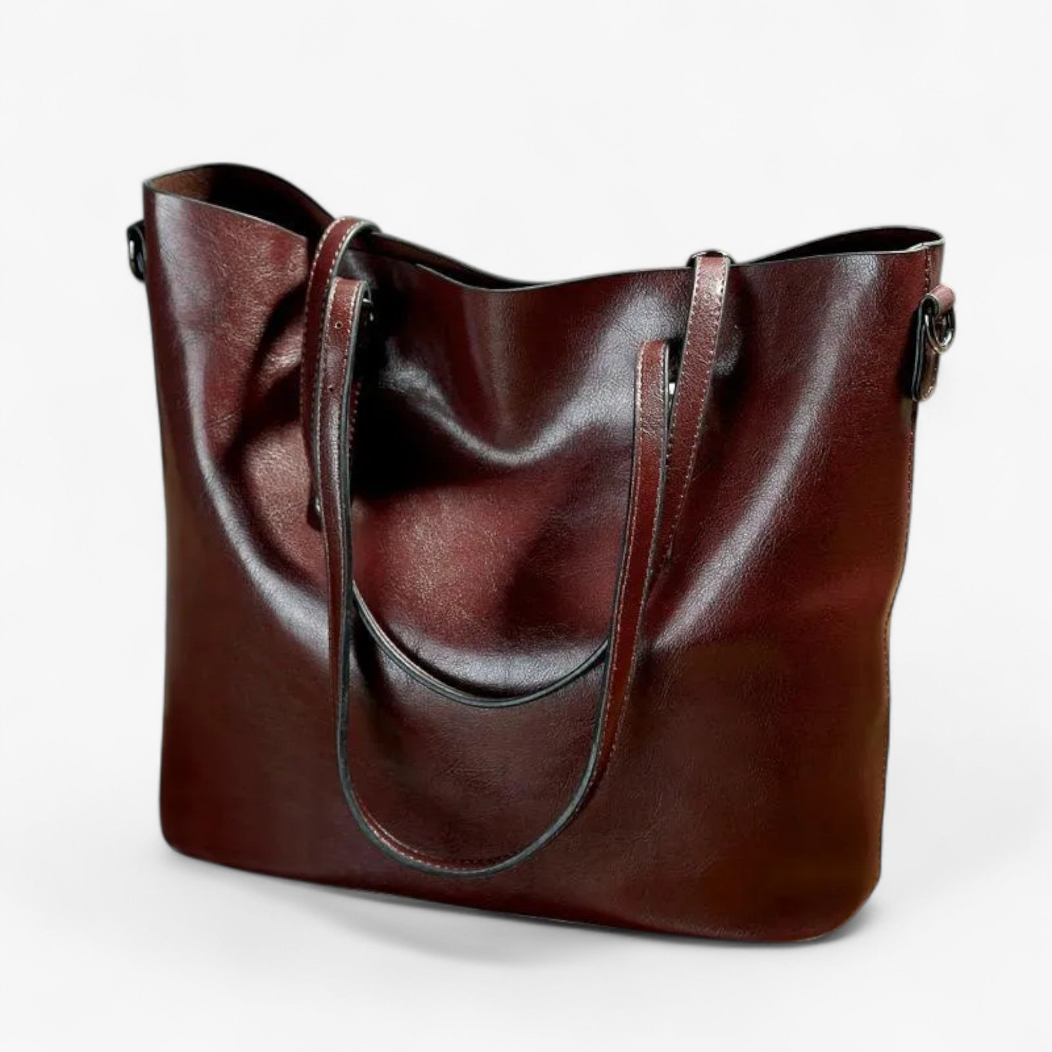 Borsa a tracolla Camel - Vino - handbags Handbags Women Women's handbags - Concept Palermo