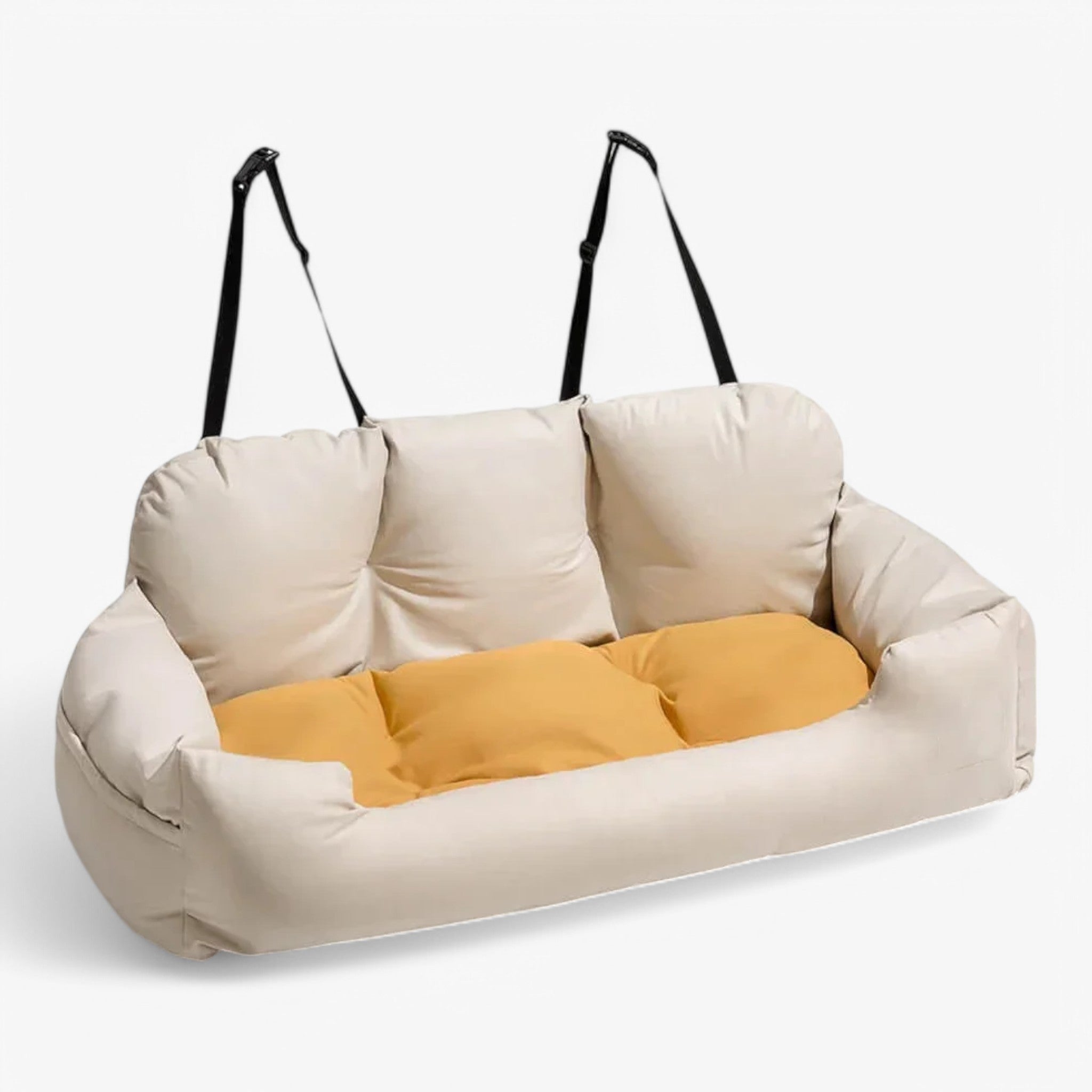 Austin | Letto per Cani Luxe in Auto CozyRide - Beige - Pet - Concept Palermo