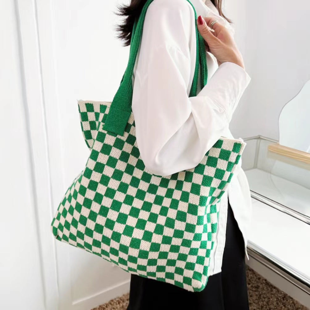 KnitTote - Borsa da trasporto all'uncinetto - - bags tote bag women bags Women's handbags - Concept Palermo