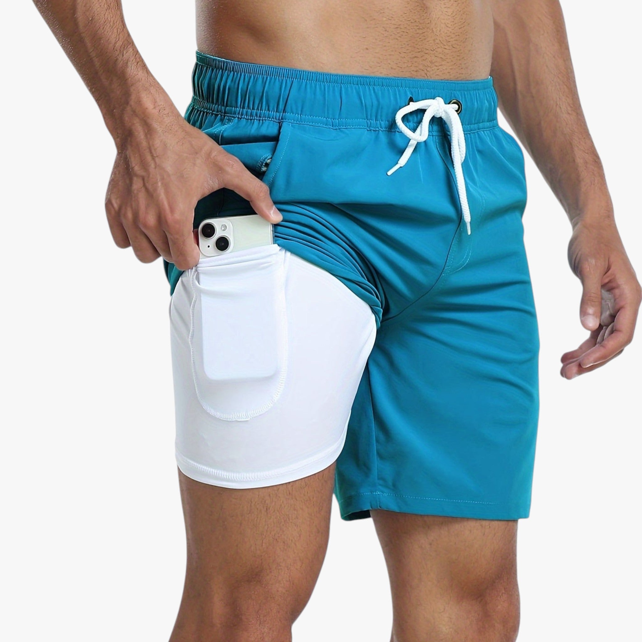 Michael | Costume da Bagno Speedy – Asciugatura Rapida e Comfort - Blu Mare - Abbigliamento estivo Casual Swim Shorts Costume da bagno Men's Swimwear Spiaggia Summer Essentials Swimwear - Concept Palermo