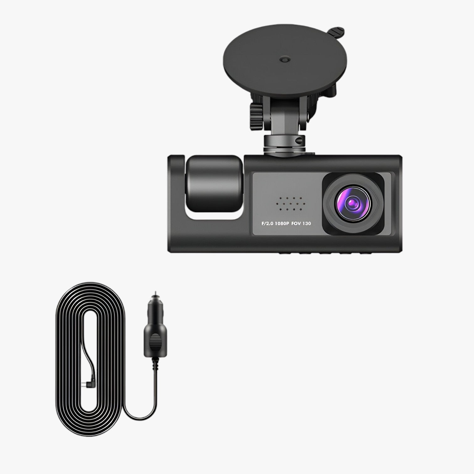 Kayson | Dashcam per auto a 3 canali - Sempre immagini chiare, giorno e notte - Dual Camera Senza WIFI Nessuno - camera gadget - Concept Palermo
