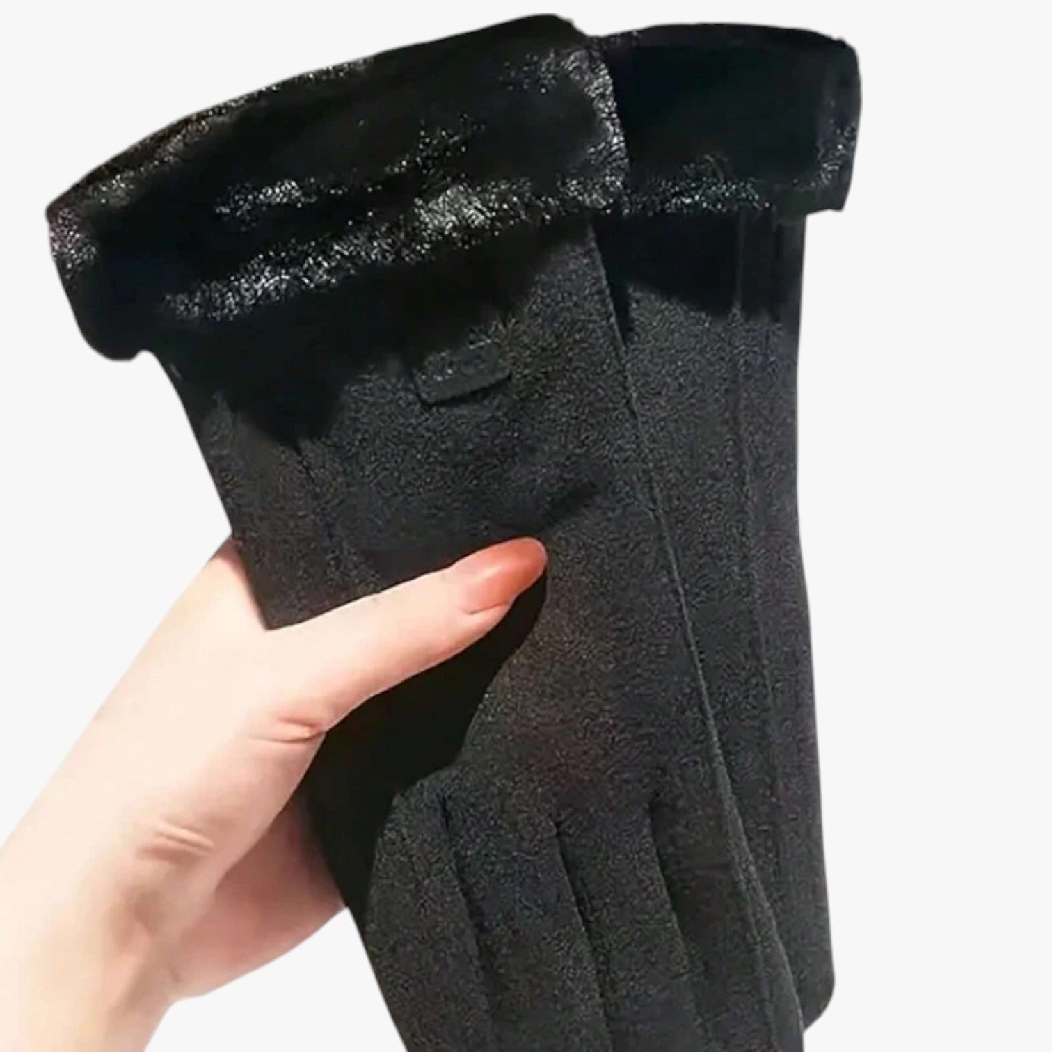 Aurora | Guanti Invernali da Ciclismo Donna Caldi, Foderati e Perfetti per Halloween - nero Una Taglia - gloves winter gloves - Concept Palermo