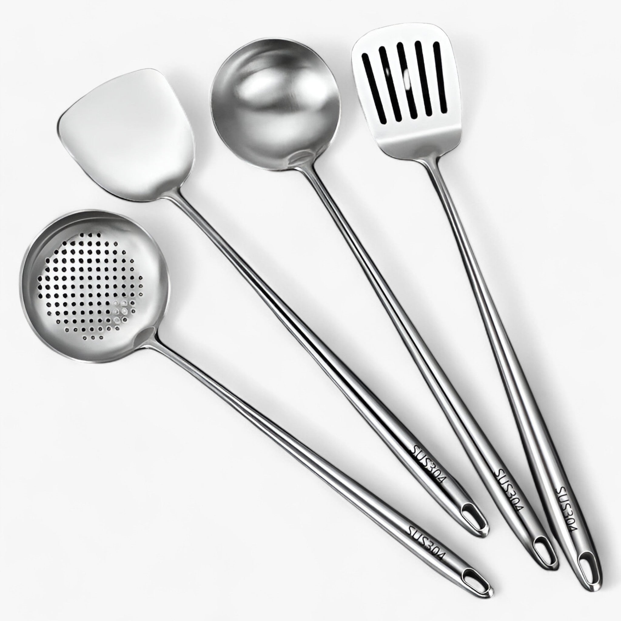 Pentole in acciaio inox | Pentole affidabili e versatili - Sæt af 4 - Kitchen kitchen tools kitchen utensil - Concept Palermo
