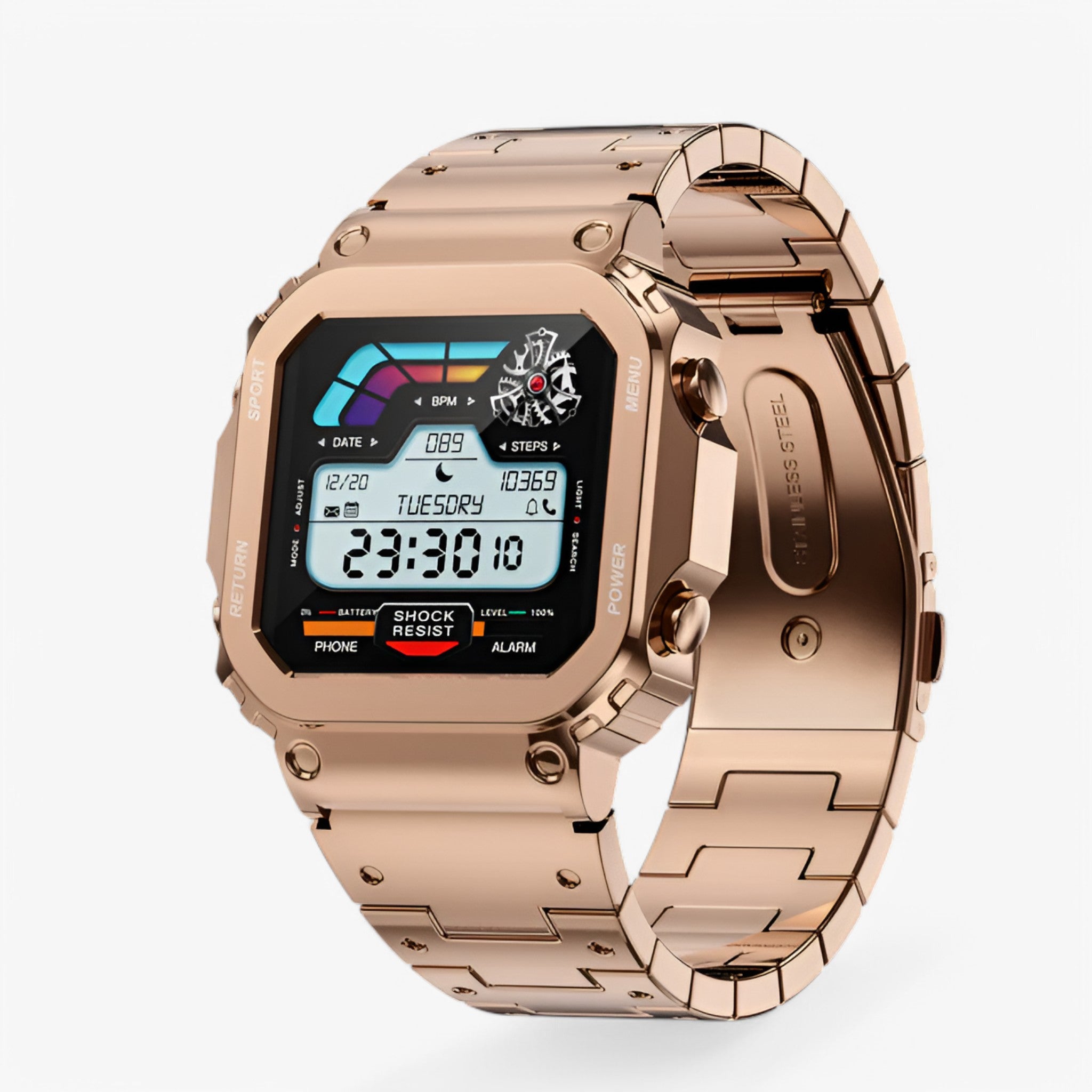 Kairos | Orologio Intelligente di Fascia Alta - AW38 Rosa d'oro - - Concept Palermo