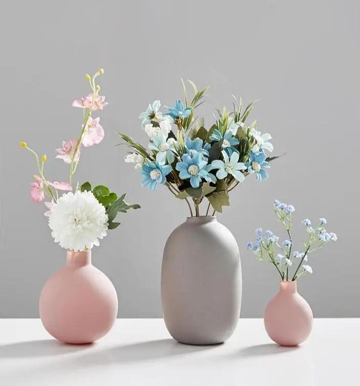 Collezione di Vasi in Ceramica Multi-Colore Elegante | Aggiorna la Tua Casa con un Design Minimalista Elegante - - Ceramics Decor Kitchen Vases - Concept Palermo