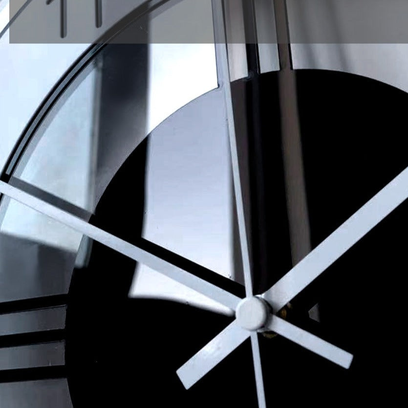 Arte da parete analogica | Orologio silenzioso: porta un silenzio sofisticato nel tuo spazio - - Wall Clock - Concept Palermo