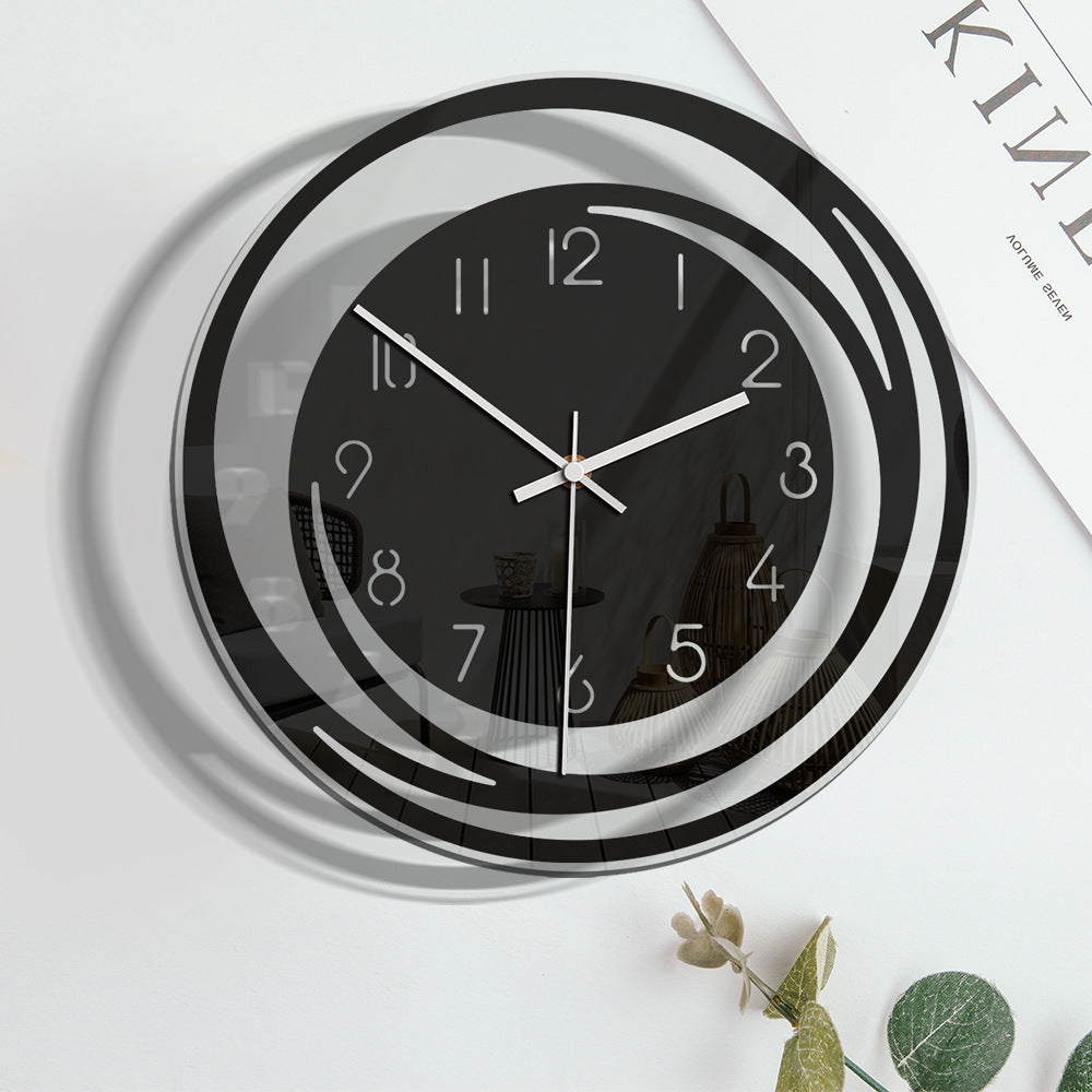Arte da parete analogica | Orologio silenzioso: porta un silenzio sofisticato nel tuo spazio - - Wall Clock - Concept Palermo