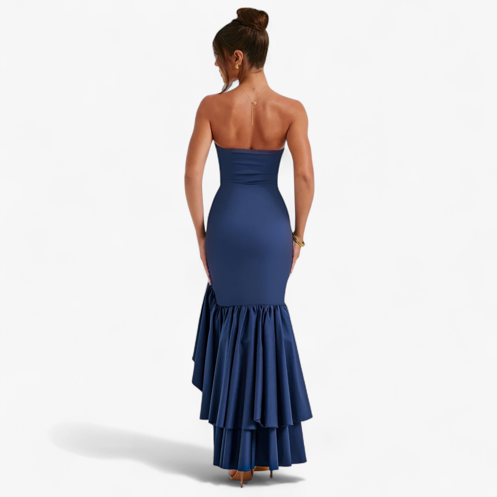 Sofia | Abito senza maniche con volant – Look chic e sicuro di sé - - ALL PRODUCTS EXPORT UAE ALLPRODUCTSOKENDO Backless Dresses Bodycon Dresses bride-to-be Dresses dresses purple dot bundle evening-wear Going Out Dresses goingoutoutfits High Summer maternity Maxi Dresses new holiday dresses Ruched Dresses Student Discount Vacation Dresses Vacay Capsule White White & Black Dresses White Dresses - Concept Palermo