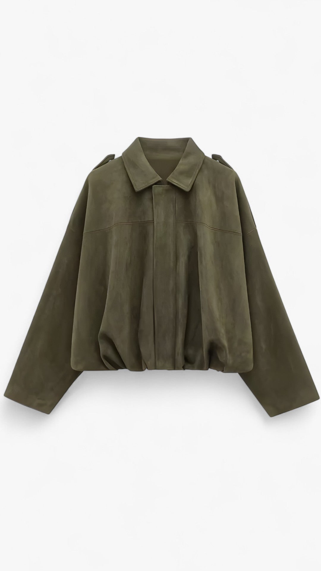 Vera | Giacca con zip Easy Layer - Verde - Jackets & Coats - Concept Palermo