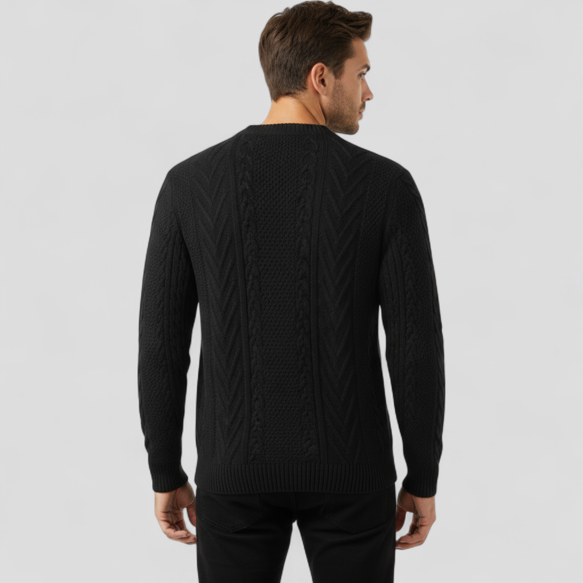 Zander | Maglione da uomo slim fit, luminoso e caldo per l'autunno/inverno - - Sweater sweater men sweaters - Concept Palermo