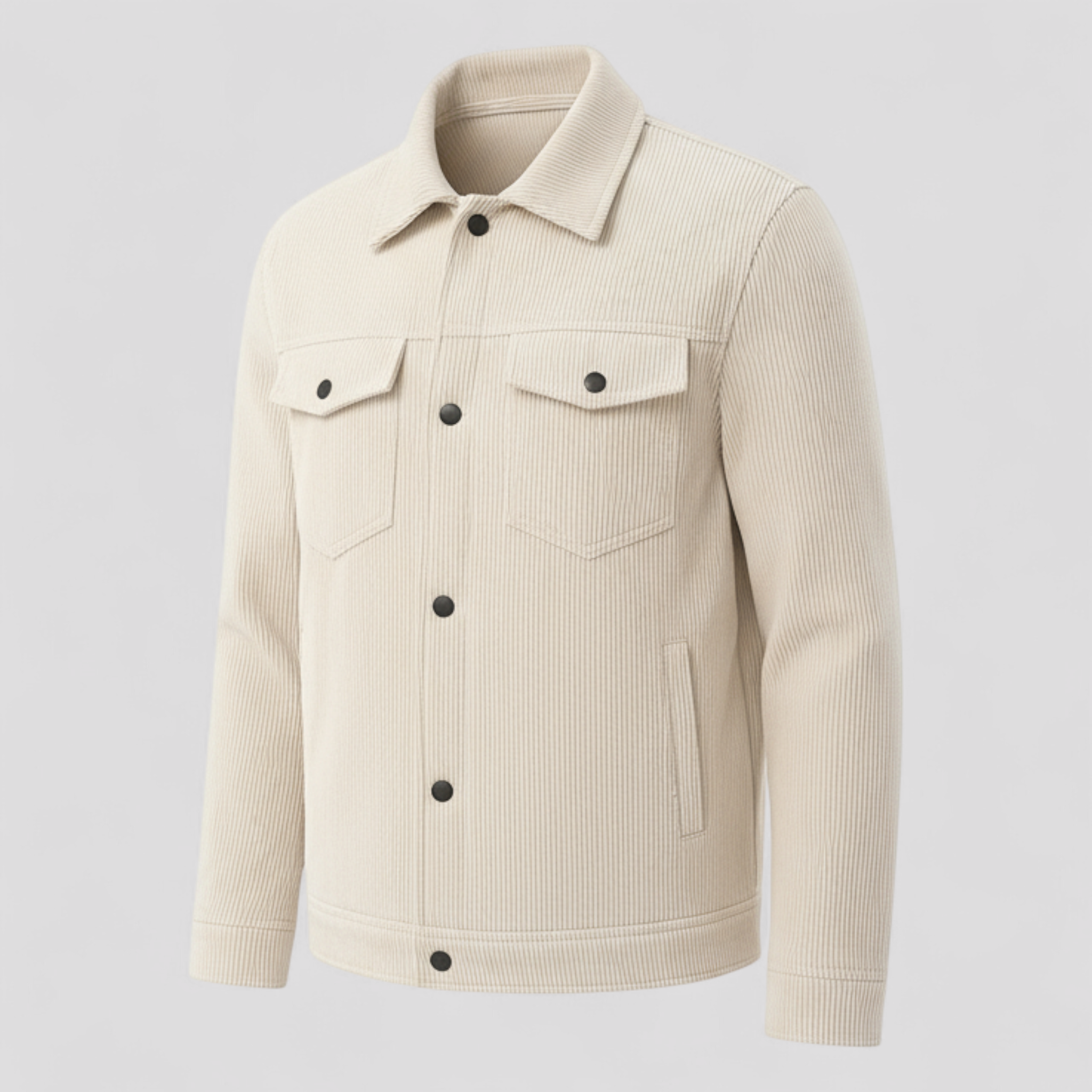 Robert | Elegante giacca invernale: calore e stile per ogni occasione - Beige - coat men Jackets & Coats - Concept Palermo