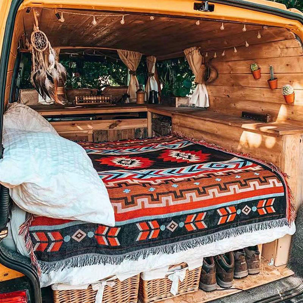 Boho Picnic Blanket | Una coperta bohémien alla moda per le tue attività all'aperto - - Blankets picnic cloth pinic blankets - Concept Palermo