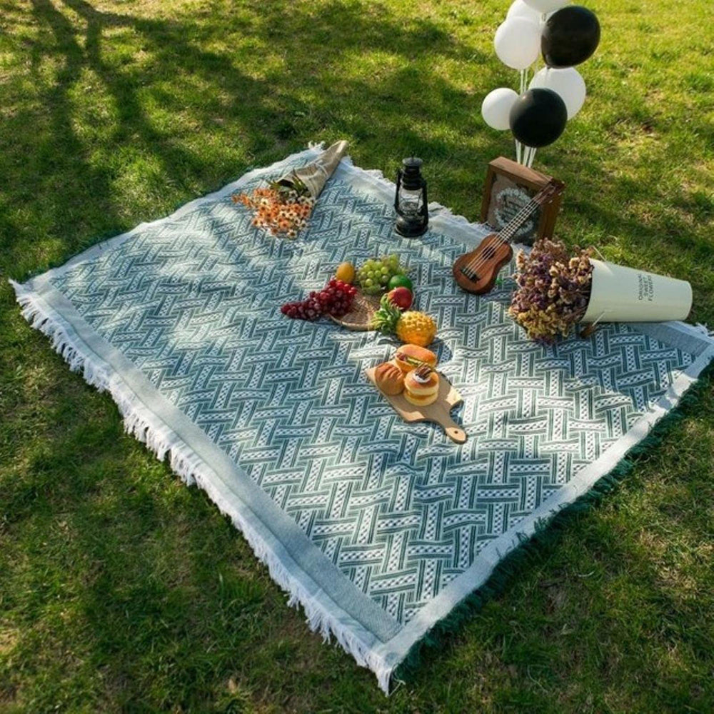 Boho Picnic Blanket | Una coperta bohémien alla moda per le tue attività all'aperto - - Blankets picnic cloth pinic blankets - Concept Palermo