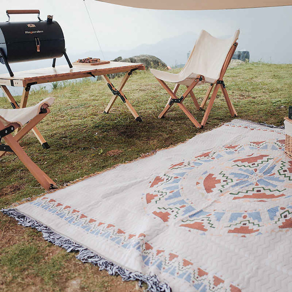 Boho Picnic Blanket | Una coperta bohémien alla moda per le tue attività all'aperto - - Blankets picnic cloth pinic blankets - Concept Palermo