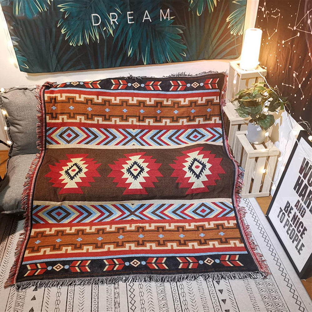 Boho Picnic Blanket | Una coperta bohémien alla moda per le tue attività all'aperto - - Blankets picnic cloth pinic blankets - Concept Palermo