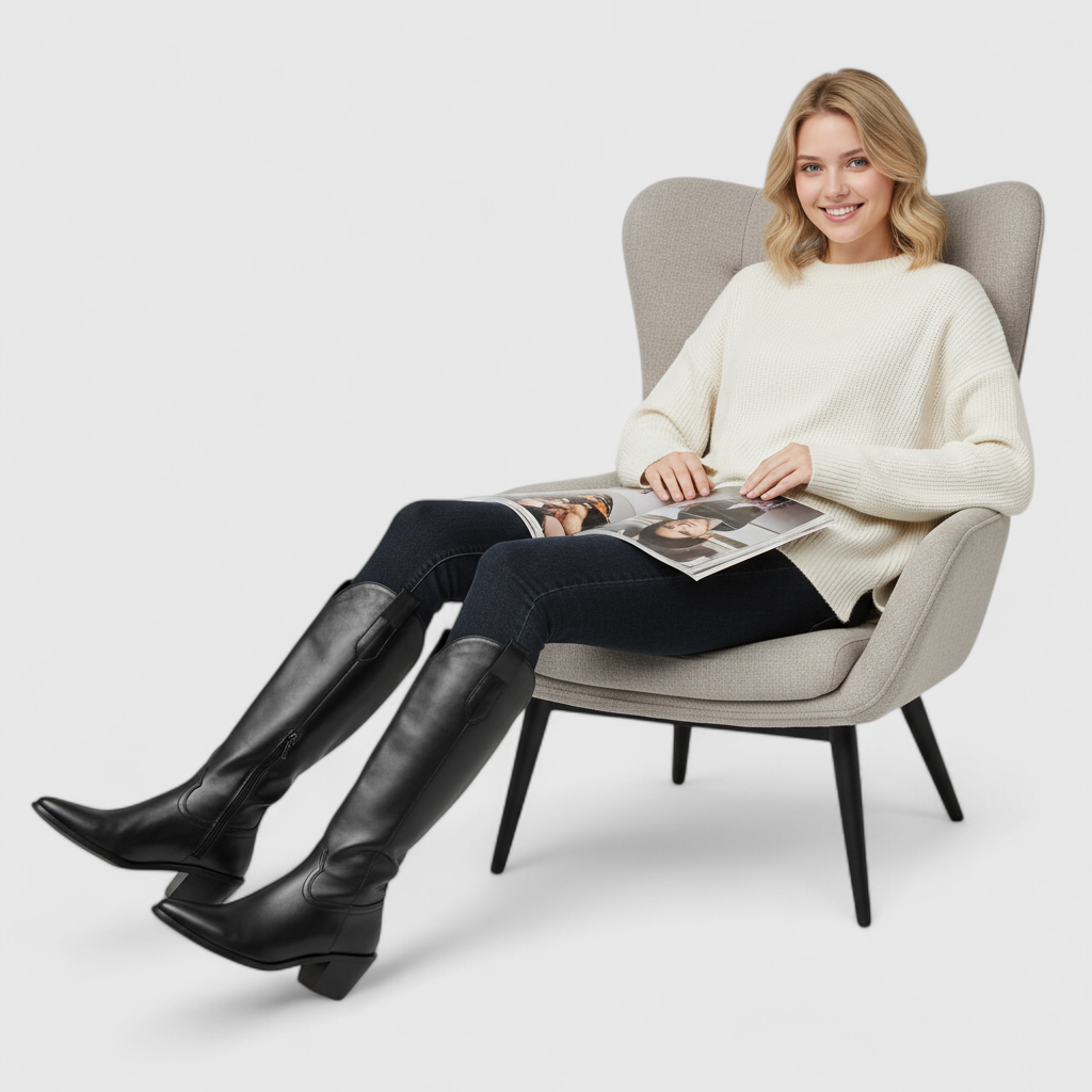 KAÏ | Stivali con Tacco Alto – Eleganza e Comfort che Uniscono Stile e Benessere - - shoes WOMEN - Concept Palermo