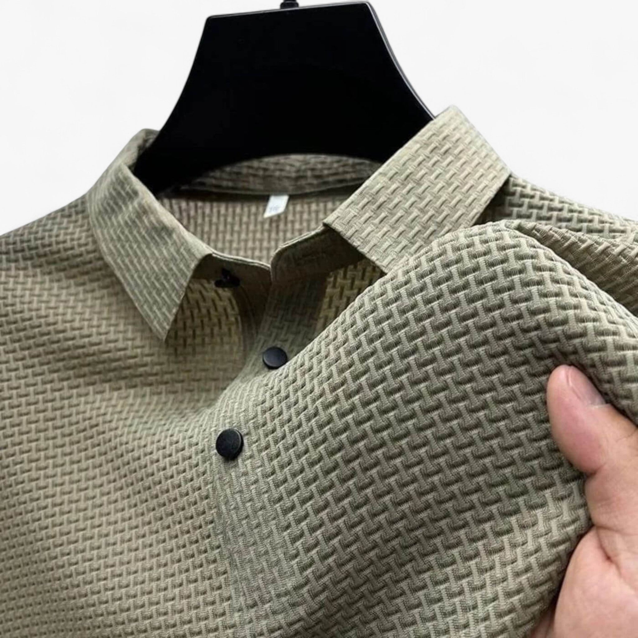 Bruno | Polo Traspirante - Khaki - men shirts - Concept Palermo