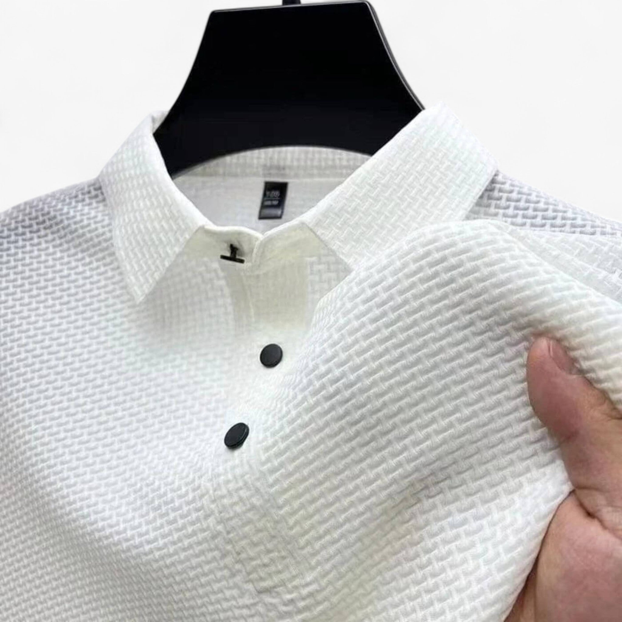 Bruno | Polo Traspirante - Bianco - men shirts - Concept Palermo
